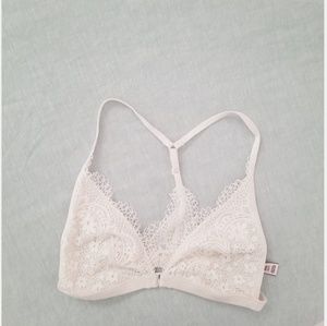 Victoria Secret Cream Lace Bra